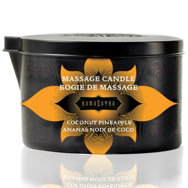 Kamasutra — Massage Candle, 170 g, Coconut Pineapple — Massage Candles — view 2