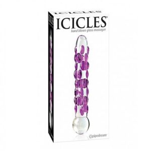Icicles No. 07 — Glass Dildo, 15 cm — Dildos — view 2