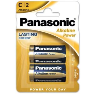 Panasonic Bronze C LR14 — Batteries, 2 Pack — Batteries & Spare Parts