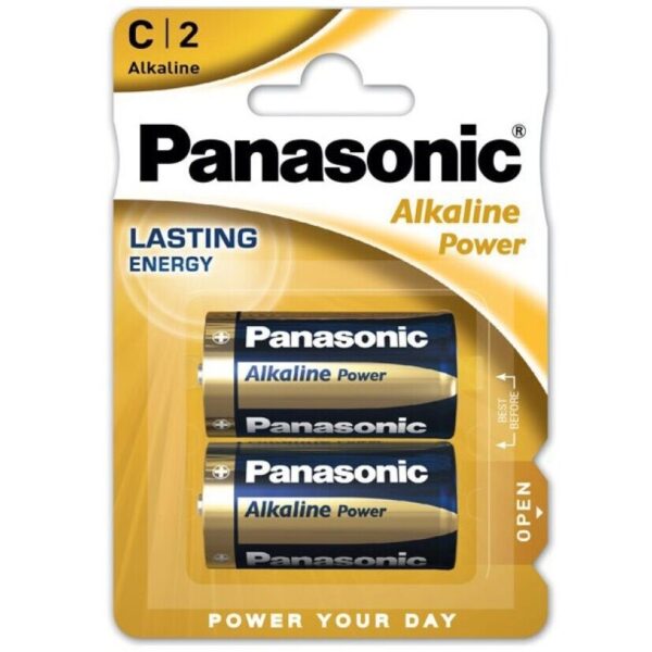 Panasonic Bronze C LR14 — Batteries, 2 Pack — Batteries & Spare Parts