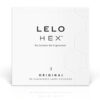 LELO Hex — Textured Condoms, 3 Pack — Condom 3 Packs