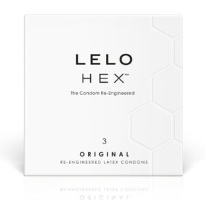 LELO Hex — Textured Condoms, 3 Pack — Condom 3 Packs
