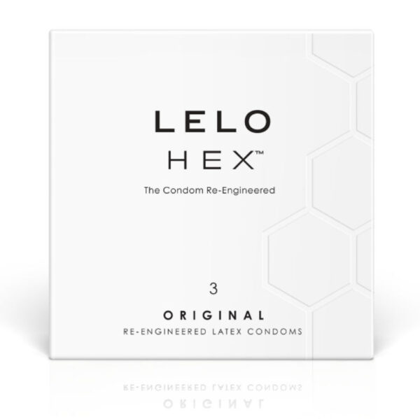 LELO Hex — Textured Condoms, 3 Pack — Condom 3 Packs