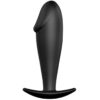 Pretty Love Penis Form — Butt Plug, Waterproof, Black — Anal