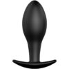 Pretty Love Anchor — Butt Plug, Silicone, 8.5 cm, Black — Anal