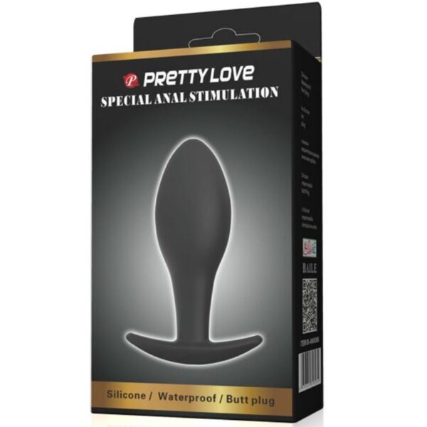 Pretty Love Anchor — Butt Plug, Silicone, 8.5 cm, Black — Anal — view 6