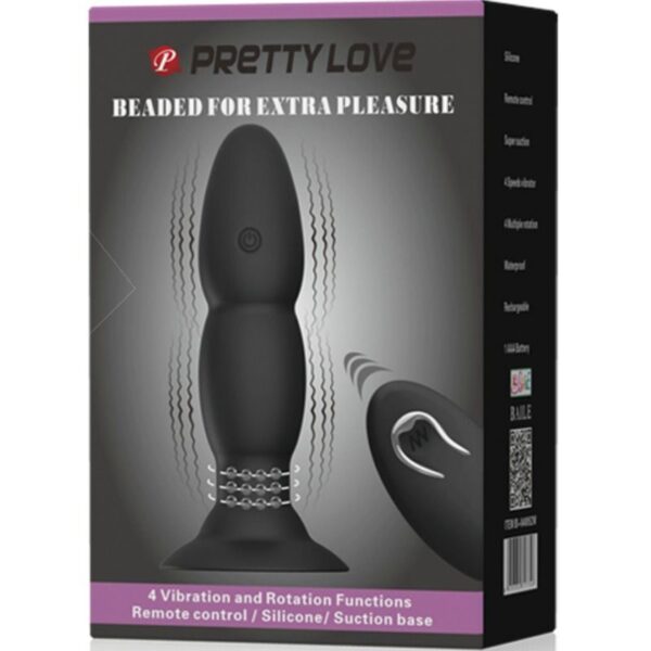 Pretty Love — Anal Vibrator, Rechargeable, Black — view 6