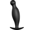 Pretty Love — Butt Plug, Silicone, 11.7 cm, Black — Anal