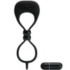 Pretty Love — Vibrating Cock Ring, Silicone, Black — Cock Rings