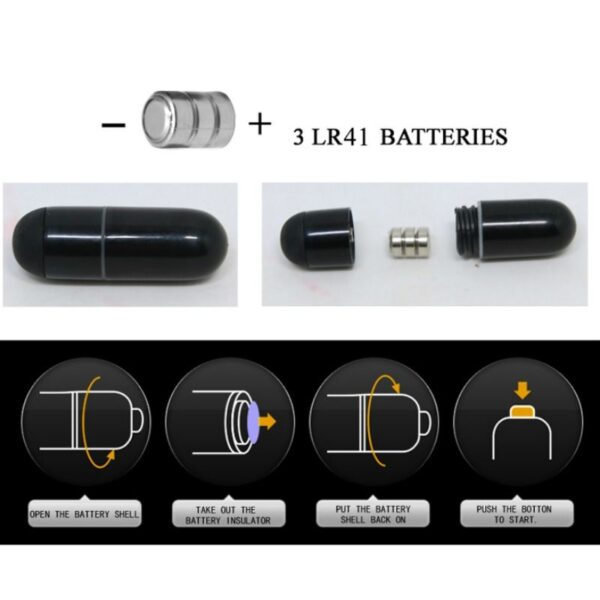 Pretty Love Flirtation Steward — Vibrator, Silicone, Black — Clitoral Stimulators — view 7