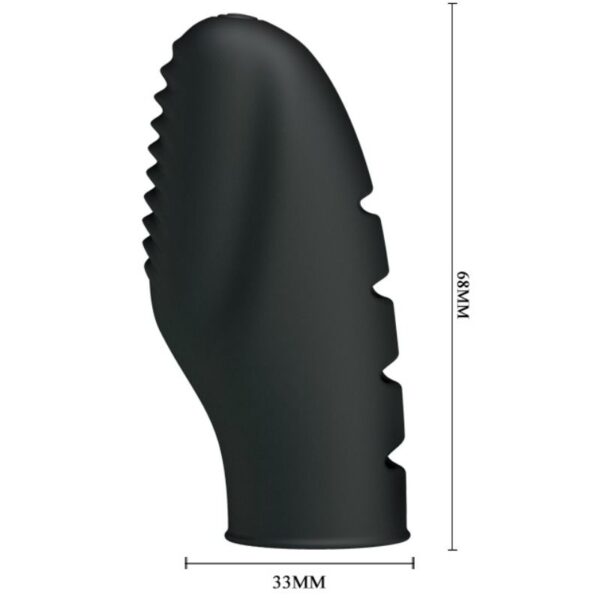 Pretty Love Flirtation Stanford — Vibrator, Silicone, Black — Clitoral Stimulators — view 5