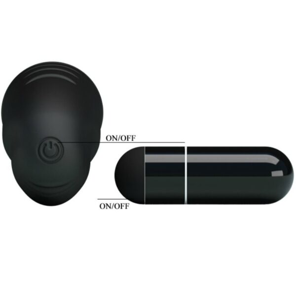 Pretty Love Flirtation Stanford — Vibrator, Silicone, Black — Clitoral Stimulators — view 6