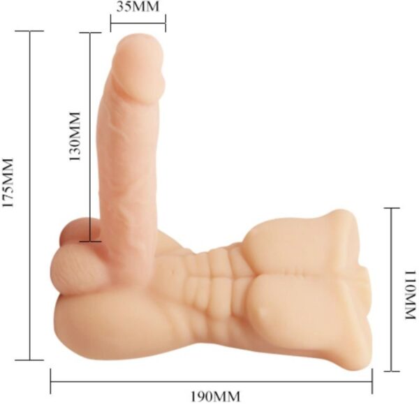 Baile Temptation Bigger Man — Realistic Vibrator, Remote Control — Realistic Vibrators — view 4