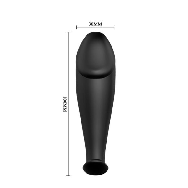 Pretty Love — Vibrating Butt Plug, Penis-Shaped — Anal — view 4