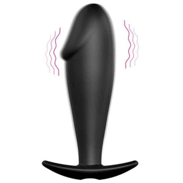 Pretty Love — Vibrating Butt Plug, Penis-Shaped — Anal — view 9