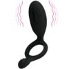 Pretty Love Ethel — Vibrating Cock Ring, Silicone, Black — Cock Rings