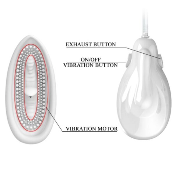 Pretty Love Passionate Lover — Clitoral Pump, Remote Control — Clitoral Pumps — view 4