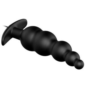 Pretty Love — Vibrating Butt Plug, Beaded — Anal — view 4