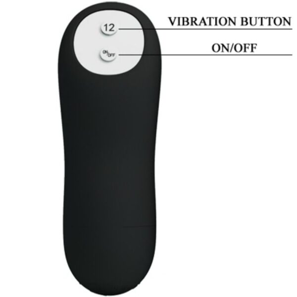 Pretty Love — Vibrating Butt Plug, Beaded — Anal — view 6
