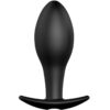 Pretty Love Anchor — Vibrating Butt Plug, Remote Control, Black — Anal