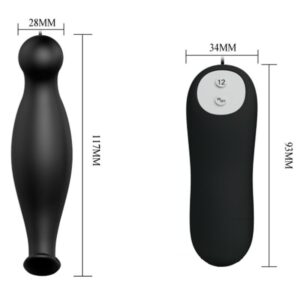 Pretty Love — Prostate Vibrator, Black — Anal — view 4