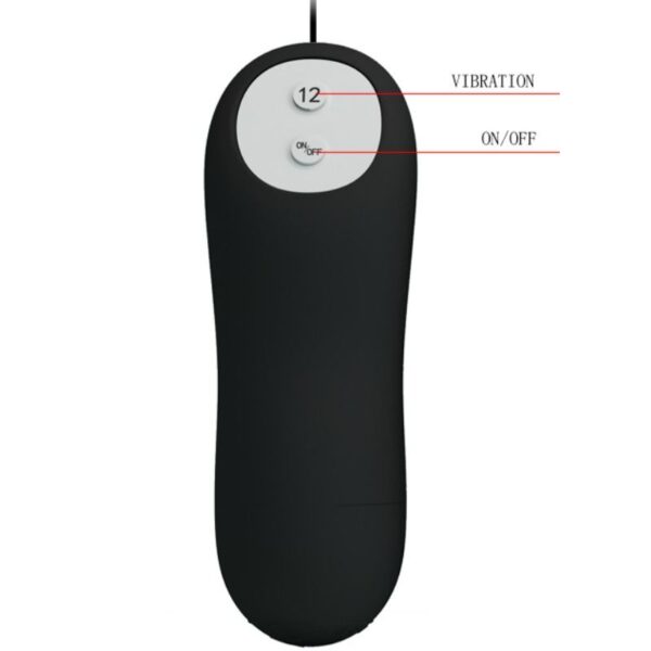 Pretty Love — Prostate Vibrator, Black — Anal — view 5