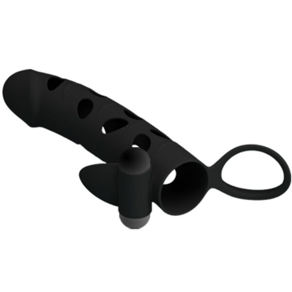 Pretty Love — Vibrating Penis Sleeve, Silicone — Couples — view 8