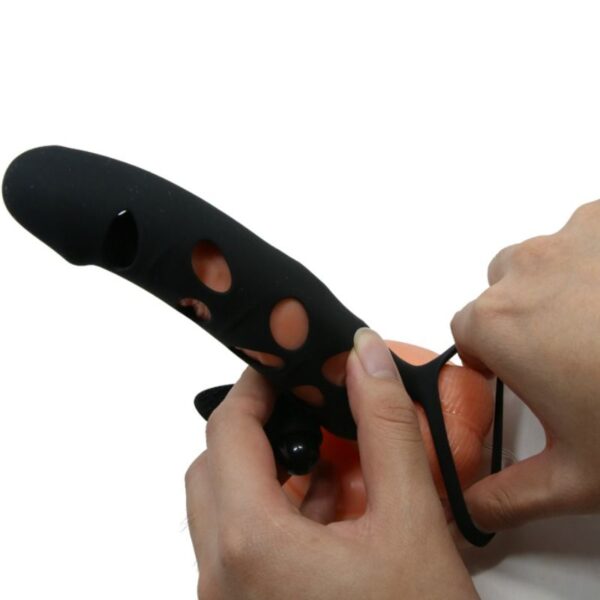 Pretty Love — Vibrating Penis Sleeve, Silicone — Couples — view 6