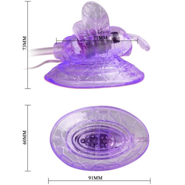Baile Butterfly — Clitoral Vibrator, Lilac — Clitoral Stimulators — view 6