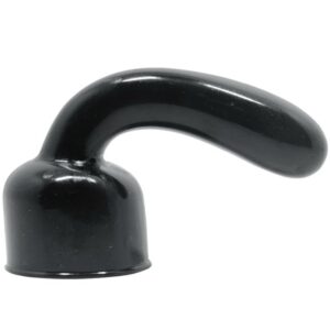 Baile Power Head G-Spot Pleaser — Wand Attachment, Black — Handheld Massagers