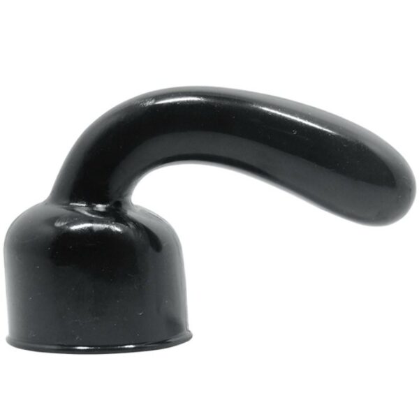 Baile Power Head G-Spot Pleaser — Wand Attachment, Black — Handheld Massagers