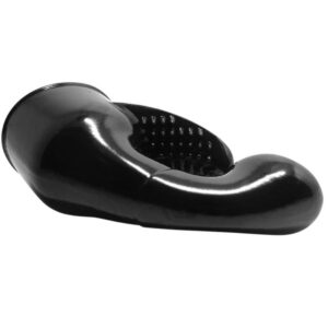 Baile Power Head G-Spot Clitoral — Wand Attachment, Black — Handheld Massagers — view 3