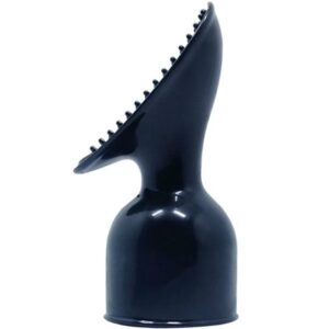 Baile Power Head Clitoral — Wand Attachment, Black — Handheld Massagers — view 2
