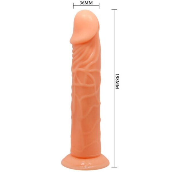 Baile Vive — Realistic Dildo, 19.8 cm, Natural — Dildos — view 6