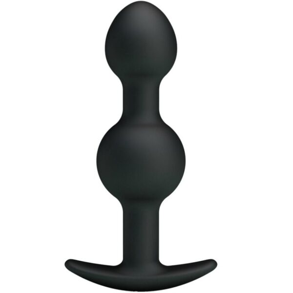 Pretty Love Special Stimulation — Anal Beads, Silicone, Black