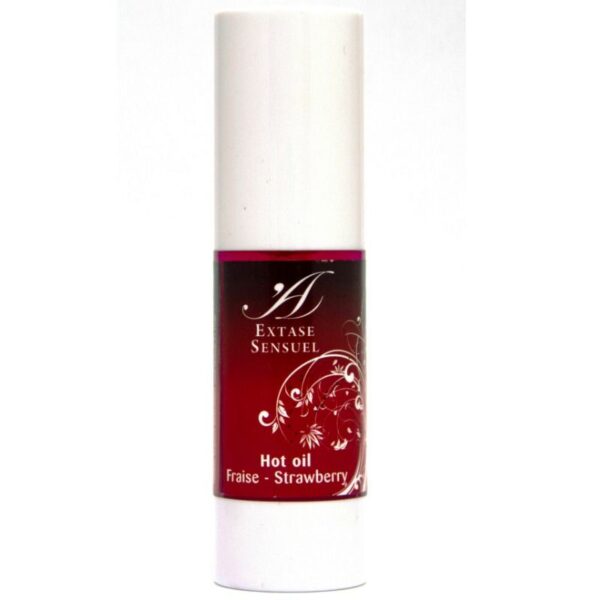 Extase Sensual Strawberry — Warming Massage Oil, 30 ml — Body Massage Oils
