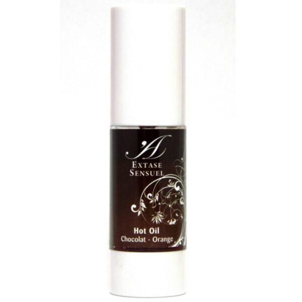 Extase Sensual Chocolate — Warming Massage Oil, 30 ml, Orange — Body Massage Oils