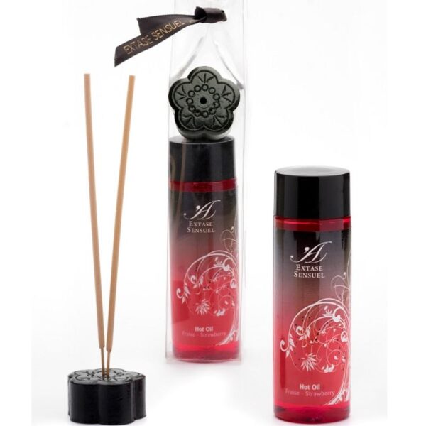 Extase Sensual Strawberry — Warming Massage Oil, 100 ml — Body Massage Oils