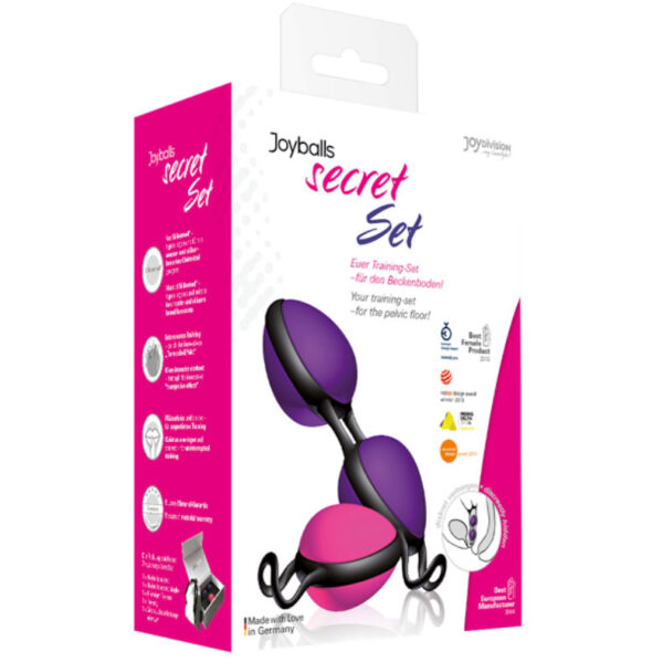 Joydivision Joyballs Secret — Kegel Balls, Training Set — Ben Wa Balls — view 3