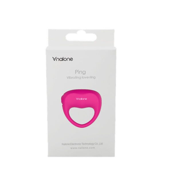 Nalone Love — Vibrating Cock Ring, Waterproof, Pink — Clitoral Stimulators — view 2