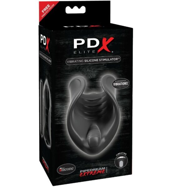 PDX Elite — Penis Vibrator, Silicone — Male Masturbators — view 3