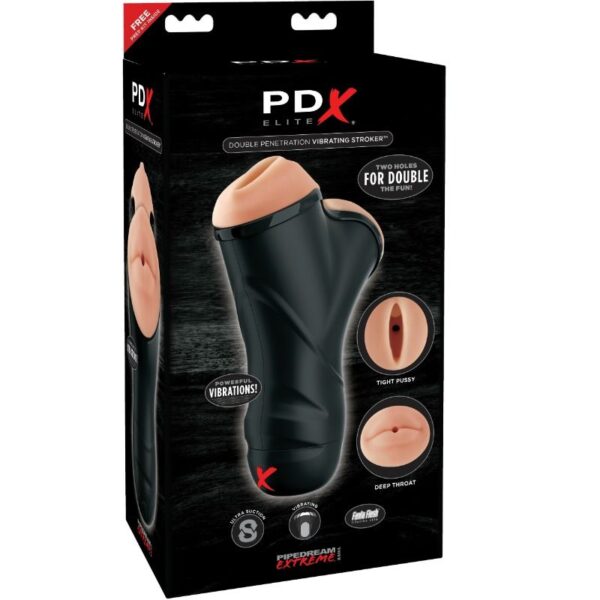 PDX Elite Double Penetration — Male Masturbator — Male Masturbators — view 4