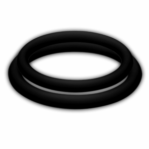 Joydivision Potenzduo — Cock Ring, Silicone, M, Black — Classic Cock Rings