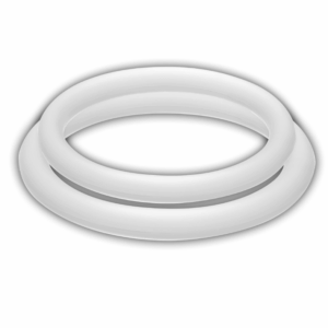 Joydivision Potenzduo — Cock Ring, Silicone, M, White — Classic Cock Rings