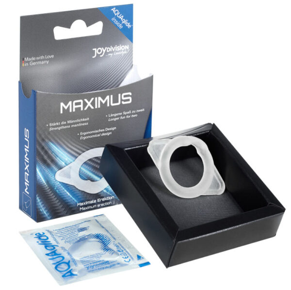 Joydivision Potenzduo Maximus — Cock Ring, XS, White — Classic Cock Rings — view 2