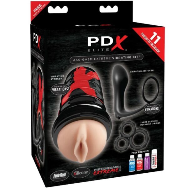 PDX Elite Ass-Gasm Explosion — Sex Toy Kit — Cock Rings — view 8