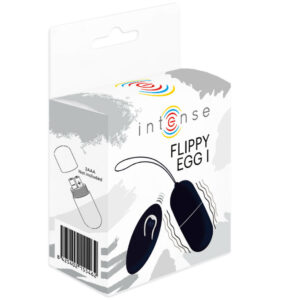 Intense Flippy I — Vibrating Egg, Silicone, Black — Clitoral Stimulators — view 2