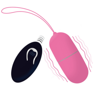 Intense Flippy I — Vibrating Egg, Silicone, Pink — Clitoral Stimulators