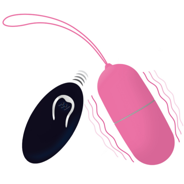 Intense Flippy I — Vibrating Egg, Silicone, Pink — Clitoral Stimulators