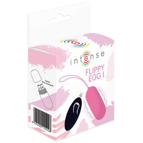 Intense Flippy I — Vibrating Egg, Silicone, Pink — Clitoral Stimulators — view 4